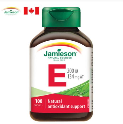 Jamieson健美生维生素E软胶囊100粒 商品图0