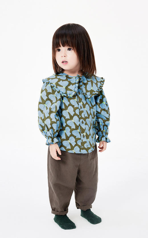 jnby  23年春款  棉麻透气锥形长裤  YN3E12310 商品图0