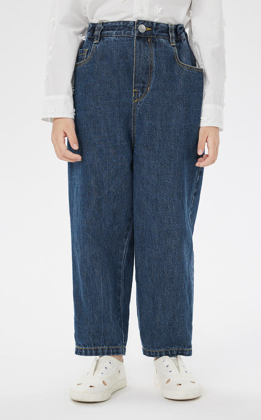 jnby  23年春款  宽松柔软锥形牛仔长裤  1N3E14810 商品图5