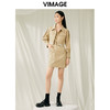 VIMAGE纬漫纪春季新款百搭修身显瘦短款外套V1903509 商品缩略图1