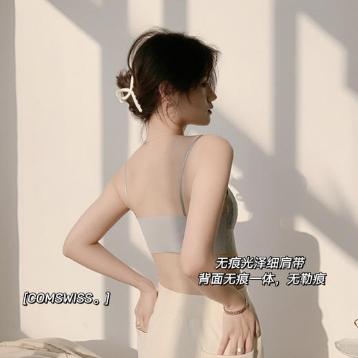 【仙气满满！法式蕾丝三角杯】3D立体杯型，上托聚拢不空杯，舒适无痕无钢圈内衣，性感美背薄杯吸湿透气文胸罩女 商品图1