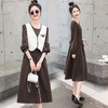 春季新款，马甲两件套气质百搭连衣裙套装HR-BX2258-1 商品缩略图1