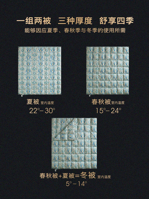 菲尔德可水洗鹅绒被二件套 商品图2