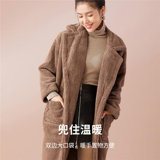 都市丽人舒适外出女士睡衣高端臻品羊羔绒家居服LH27A6 商品图7