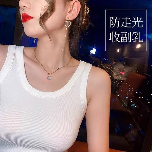 【买一送一❗️美U螺纹背心吊带】新款内搭外穿防走光背心❗️无袖薄款内搭打底衫上衣女夏春外穿 商品图3