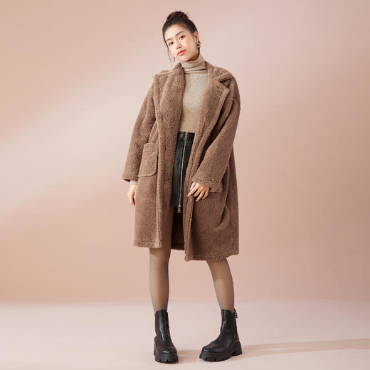 都市丽人舒适外出女士睡衣高端臻品羊羔绒家居服LH27A6 商品图1