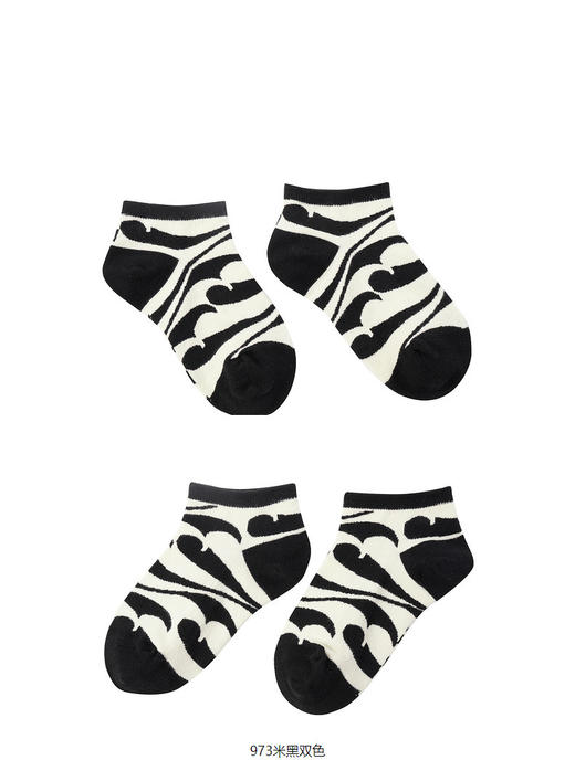 jnby  23年春款  原创图案低筒袜子   6N3N13050 商品图2