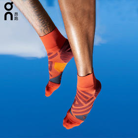 On 昂跑Performance Mid Sock男女款高性能中帮跑步运动袜子