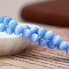 蓝猫眼8MM珠料意卡米诺手串念珠单颗珠子散珠半成品 商品缩略图4
