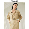VIMAGE纬漫纪春季新款百搭修身显瘦短款外套V1903509 商品缩略图4