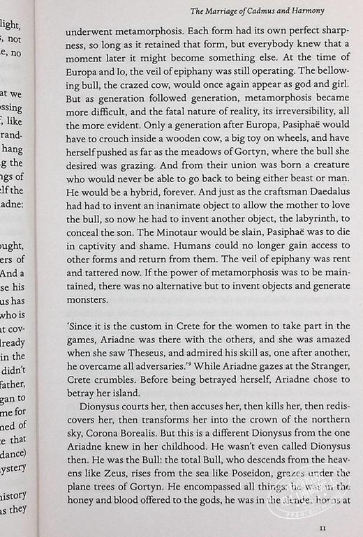 【中商原版】西蒙·斯卡玛斯卡德摩斯与哈莫尼的婚姻（古希腊神话） 英文原版 The Marriage of Cadmus and Harmony Roberto Calasso 商品图8