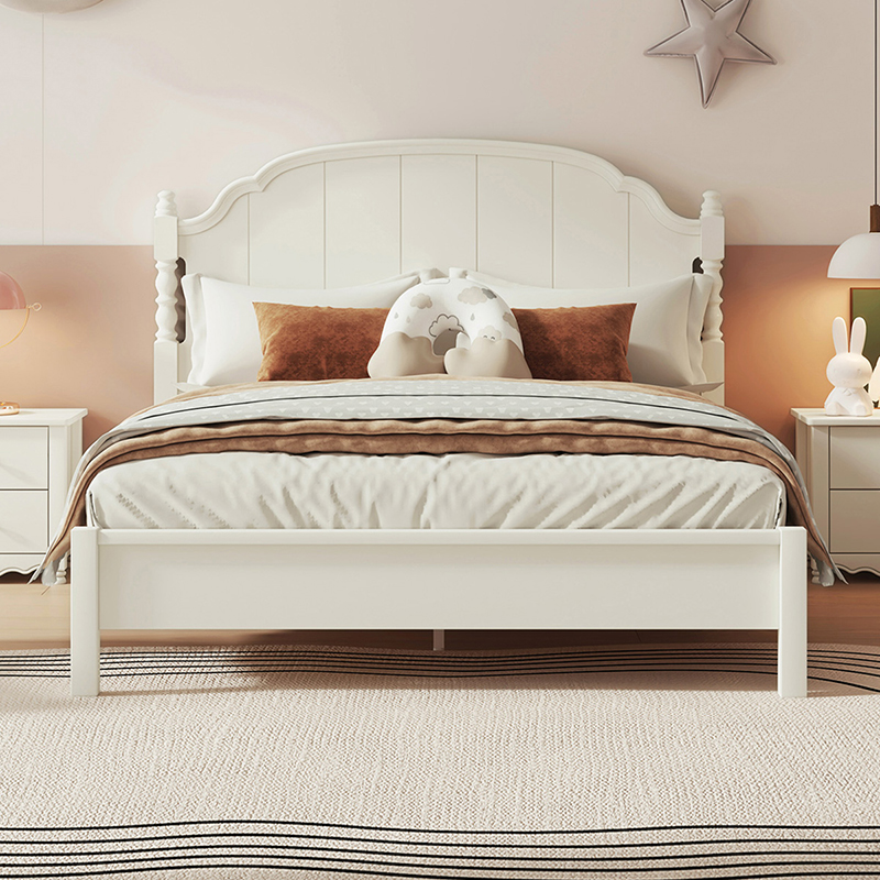 喜梦宝成人床儿童床公主床法式双人床卧室拼接床 艾米丽