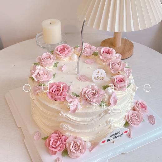 韩式裱花送女生女士蛋糕-低糖处理无添加 商品图4
