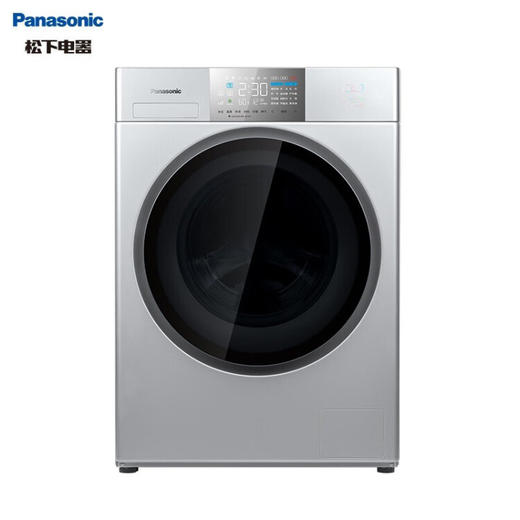 松下(Panasonic)洗衣机全自动10公斤 洗烘一体机 光动银常温除菌不伤衣 除菌除螨 银色 XQG100-EG1V9 商品图6
