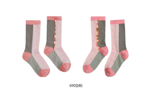 jnby  23年春款  拼色设计吸汗袜子  6N3N14800 商品图8
