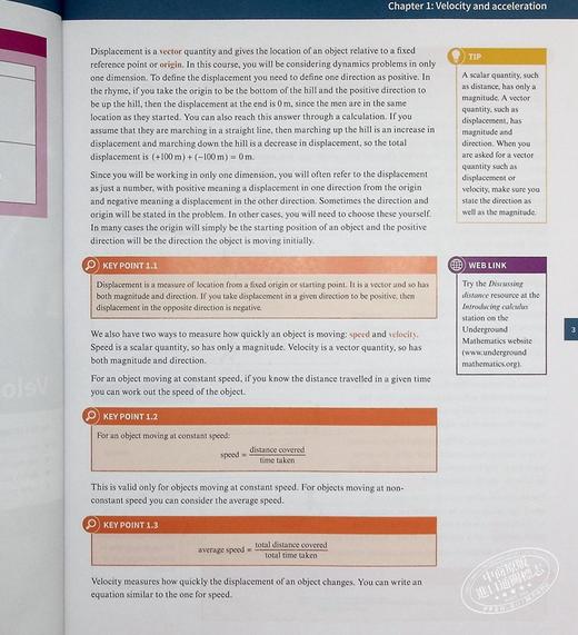 【中商原版】剑桥大学出版Cambridge International AS & ALevel Mathematics Mechanics Coursebook with Cambridge O 商品图6