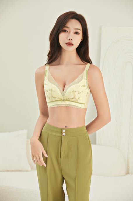 【满2件/99元】【B杯单件】【秀黛】花语仙踪无钢圈薄杯文胸H5113019B【门店同款】【如遇缺货自动退款，介意勿拍】 商品图0