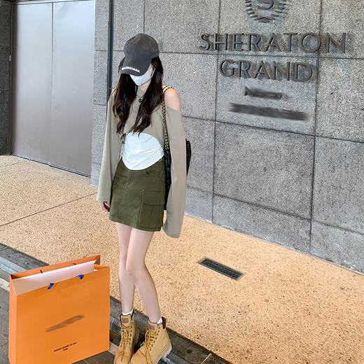 【110元任选2件】最后一波现货！工装半身短裙 商品图3