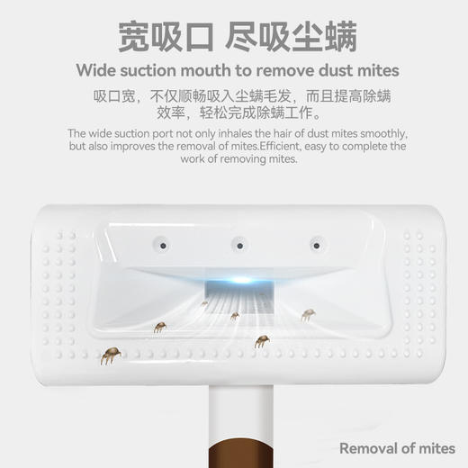 「黑白两色！无线除螨仪」科乐迪无线除螨仪 手持式吸尘器车家两用清理机生活电器 商品图3