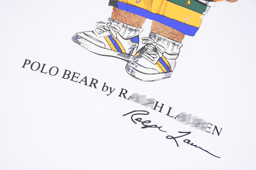 泰迪熊 卫衣篮球熊 撞色边圆领短袖T恤 PT-1120 商品图12