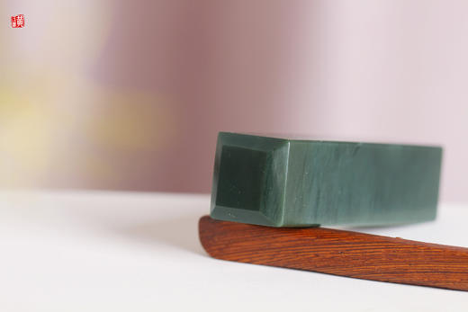 和田玉青玉印章 商品图2