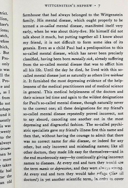 【中商原版】托马斯 伯恩哈德 维特根斯坦的侄子 英文原版 Wittgenstein s Nephew A Friendship Thomas Bernhard 商品图6