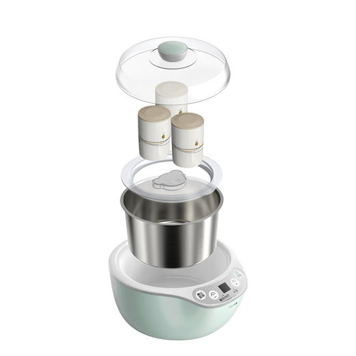 【小程序】小熊酸奶机家用小型全自动智能多功能迷你宿舍自制酸奶米酒发酵机 SNJ-B10U3-P01 绿色 商品图2