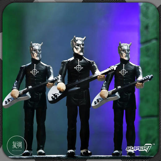 现货 Super7 Ghost乐队 Nameless Ghouls 挂卡系列 商品图2