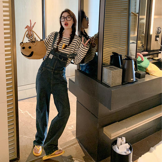 <曾小咸推荐>现货秒杀 ！微信超特价！条纹长袖t恤 日常129.99 立减60 秒杀69.99！加长款牛仔裤  秒杀79.99！！ 商品图2