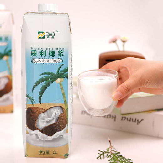 越南进口  质利椰浆1L 商品图2