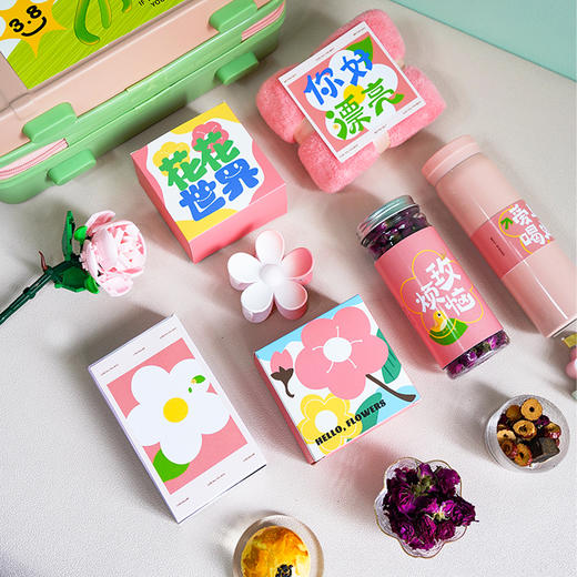 女神节礼盒 双色行李箱 商品图2