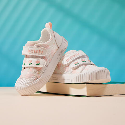 卡特兔婴儿学步鞋2023秋季防滑透气宝宝机能鞋幼儿园室内鞋 商品图3