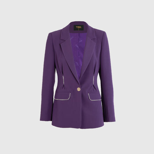 珠链装饰西服外套 商品图0