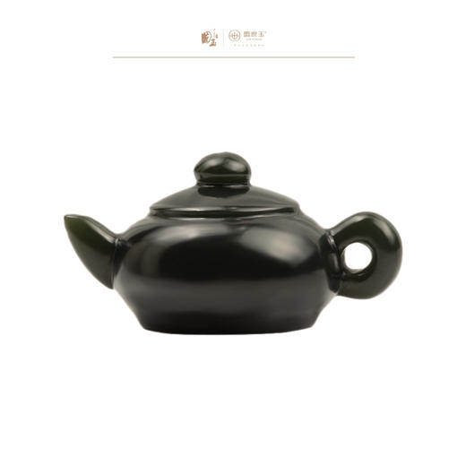 新疆国玉盟世玉和田玉青玉挂件（器皿）【带证书·顺丰物流】 商品图0