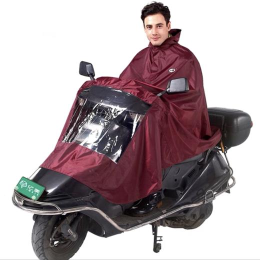 亿美一来雨衣单人电动车雨衣尼龙成人雨披1件 商品图1