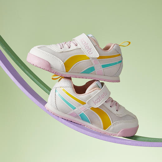 卡特兔婴儿学步鞋2023秋季网眼透气宝宝机能鞋儿童跑步运动鞋 商品图1