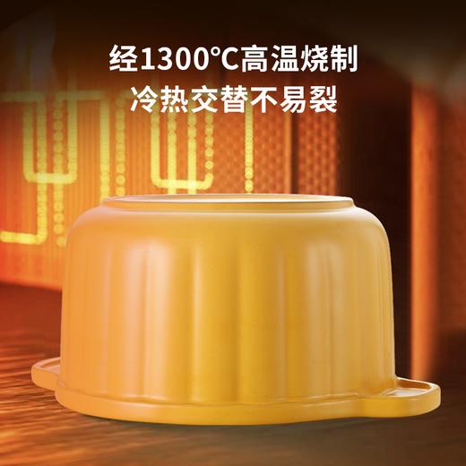 康巴赫（KBH) 砂锅陶瓷煲养生煲炖锅炖肉汤锅中药锅煮粥焖饭大容量煲仔饭明火燃气专用【2.5L-4.5L】 商品图1