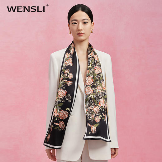 【线上专款】春夏新品小长巾-花样年华 商品图0