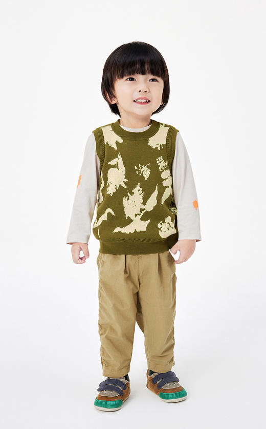 jnby  23年春款   经典百搭锥形长裤  YN3E12450 商品图3