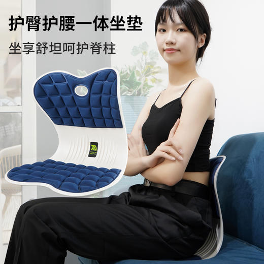 【出口欧美日本】思菲其 第四代思菲其全新款4代格纹款矫姿坐垫 商品图6