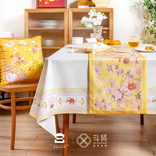 宫里的世界 兔语花香.桌布 商品图0
