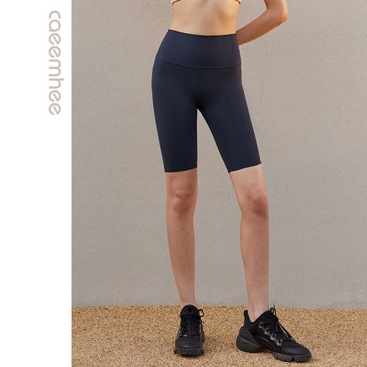 2023卡益春夏新款裸感软糯瑜伽五分裤KQ04209 商品图3