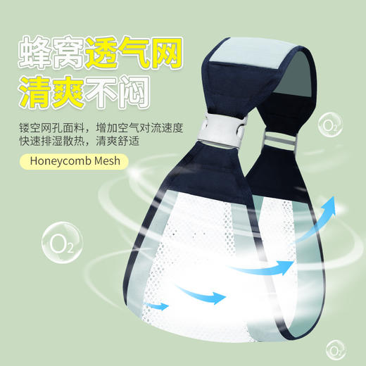 婴儿背带前抱式宝宝幼儿童外出简易单肩轻便四季省力出门抱娃神器 商品图3