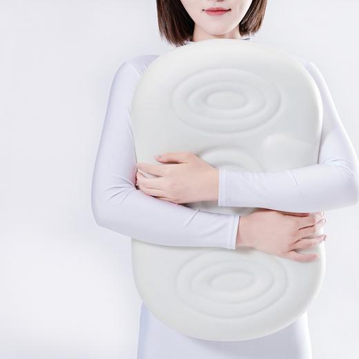 totonut水波纹反重力颈椎枕 四档调温 3D环抱式覆盖颈部  缓解压力 商品图5