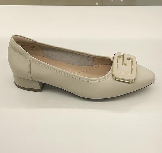 2楼康莉COMELY女鞋2023新款粗跟软牛皮女单鞋 商品图4