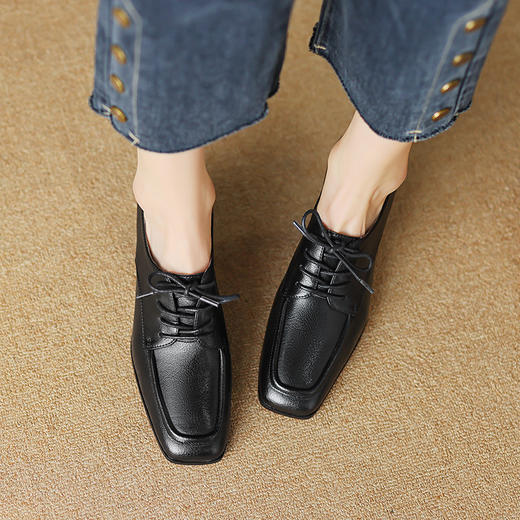 简约百搭，新款乐福鞋单鞋小皮鞋NJMK-K522 商品图4