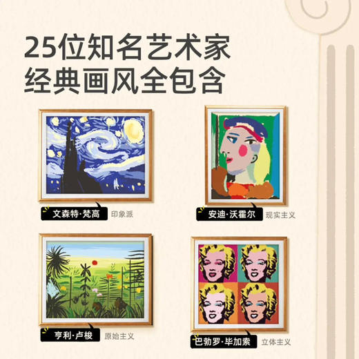 mideer弥鹿MD4199创意美术手工盒-与艺术家同行 商品图4