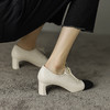 春季新款，里外全皮平头拼色高跟鞋HCY-K3294 商品缩略图11