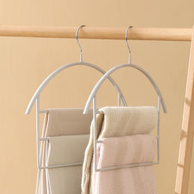 FaSoLa裤架衣柜内置家用多层多功能裤挂架裤子收纳神器无痕晾衣架