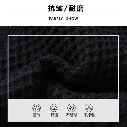 【 新款DBJ】大依优型大码男装春款翻领针织马甲开衫简约休闲坎肩宽松男百搭无袖 商品图1